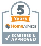 HomeAdvisor 5 Years badge